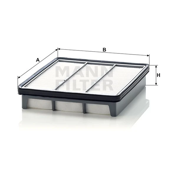 Vzduchový filter MANN FILTER C 2542
