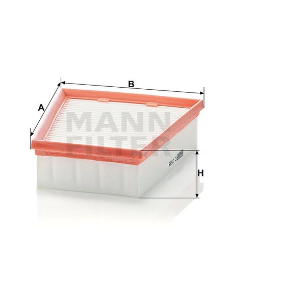 Vzduchový filter MANN FILTER C 2538