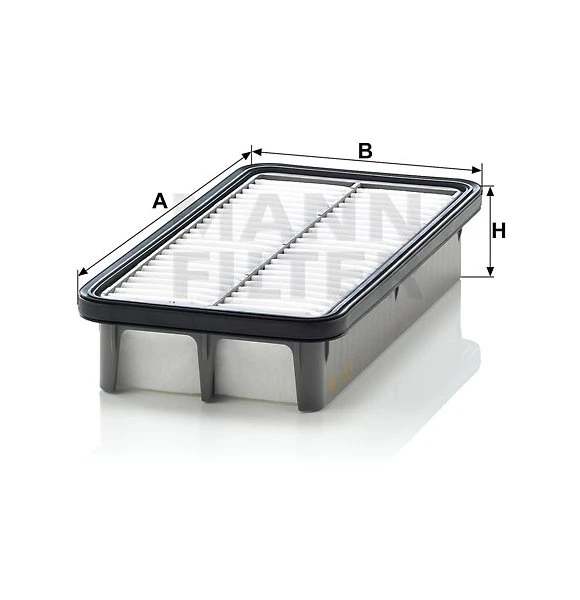 Vzduchový filter MANN FILTER C 2519