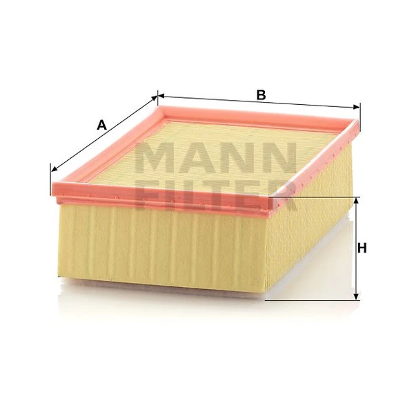 Vzduchový filter MANN FILTER C 25 136
