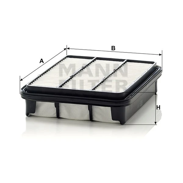 Vzduchový filter MANN FILTER C 2438