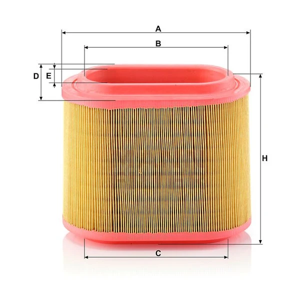 Vzduchový filter MANN FILTER C 24 196