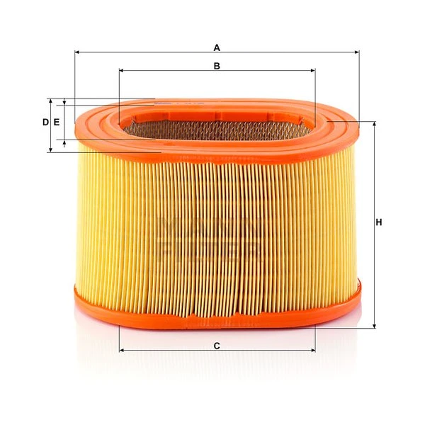 Vzduchový filter MANN FILTER C 24 135