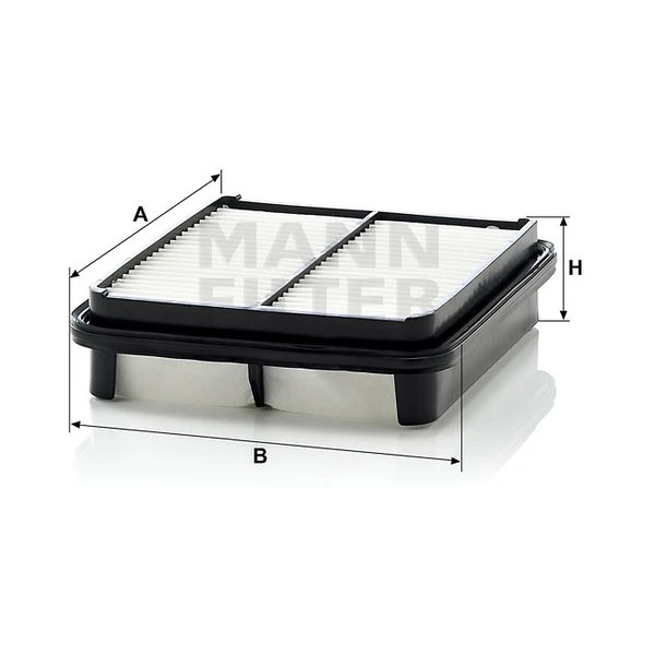 Vzduchový filter MANN FILTER C 2337