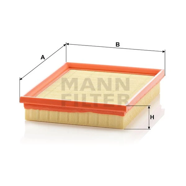 Vzduchový filter MANN FILTER C 2256