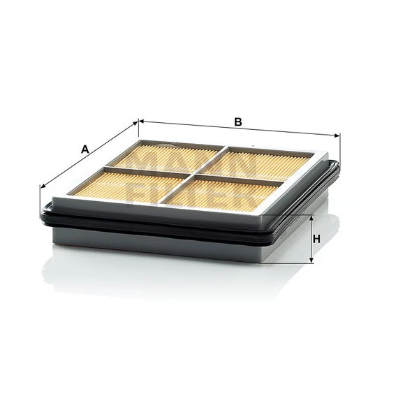 Vzduchový filter MANN FILTER C 2138/3