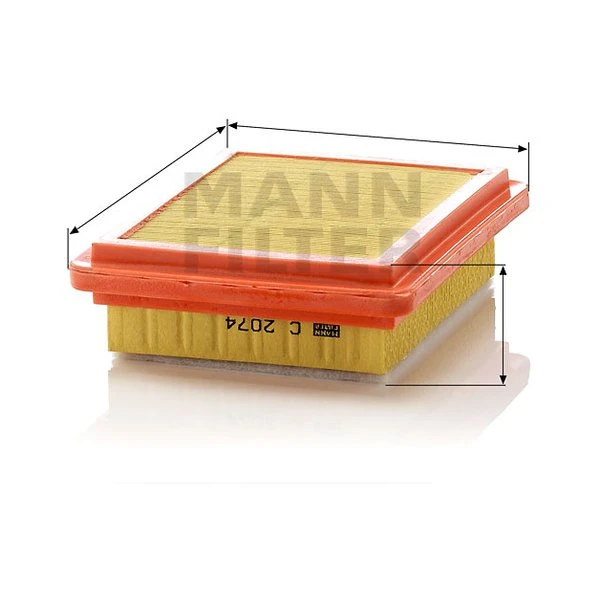 Vzduchový filter MANN FILTER C 2074
