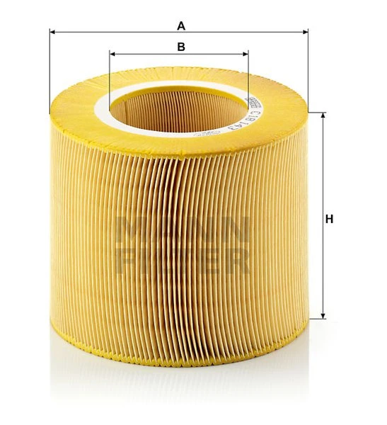 Vzduchový filter MANN FILTER C 18 143