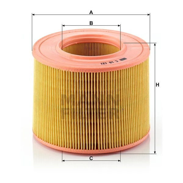 Vzduchový filter MANN FILTER C 18 121