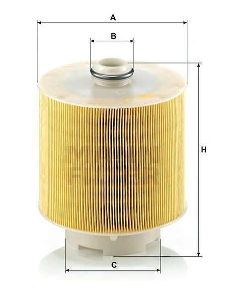 Vzduchový filter MANN FILTER C 17 137/1 x