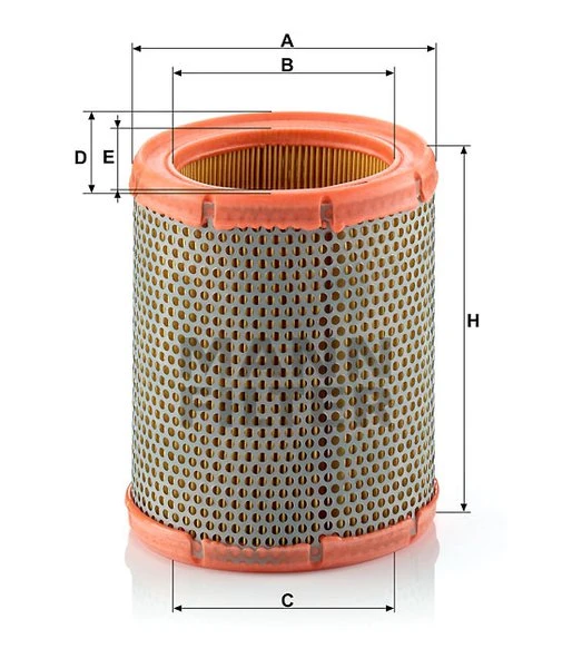 Vzduchový filter MANN FILTER C 1460
