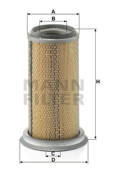 Vzduchový filter MANN FILTER C 14 168
