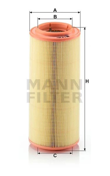 Vzduchový filter MANN FILTER C 12 107/1