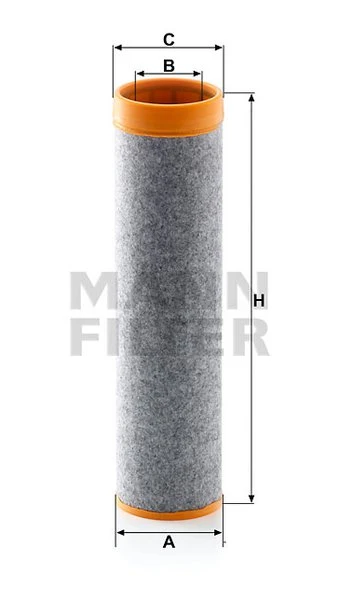 Poistný filter MANN FILTER CF 902