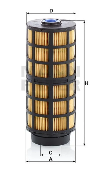 Palivový filter MANN FILTER PU 7004 z