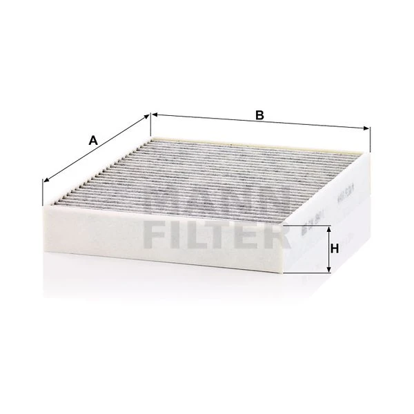 Kabínový filter MANN FILTER CUK 2847/1