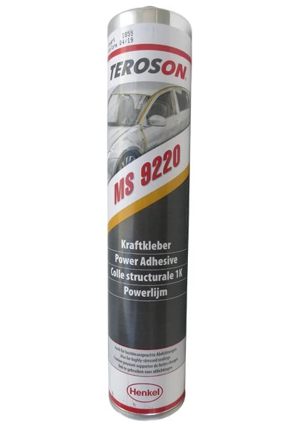 TEROSON MS 9220 310 ml - MS Polymér, vysokopevnostný, čierny