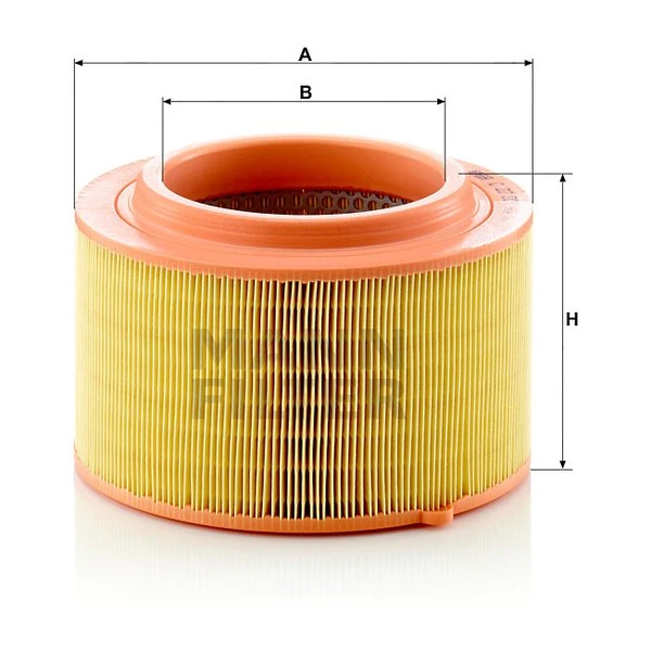 Vzduchový filter MANN FILTER C 22 024