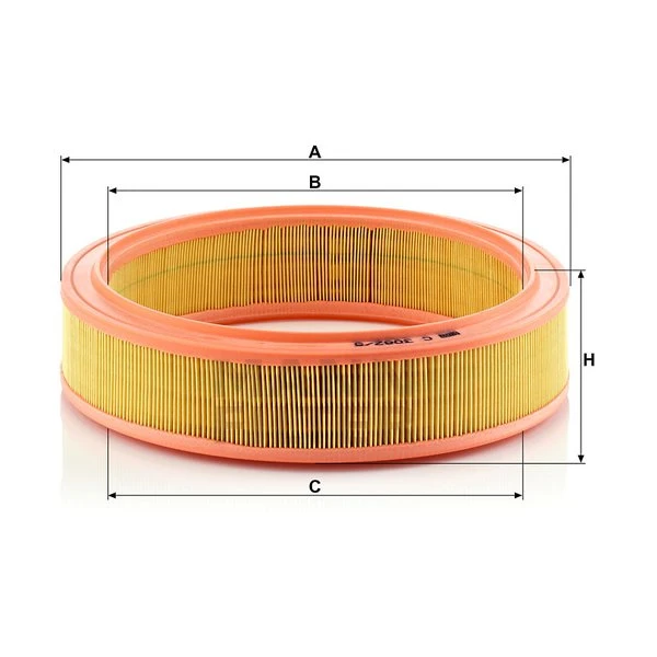 Vzduchový filter MANN FILTER C 3082/5