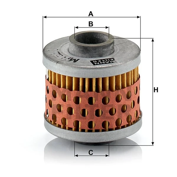 Olejový filter MANN FILTER MH 52/1
