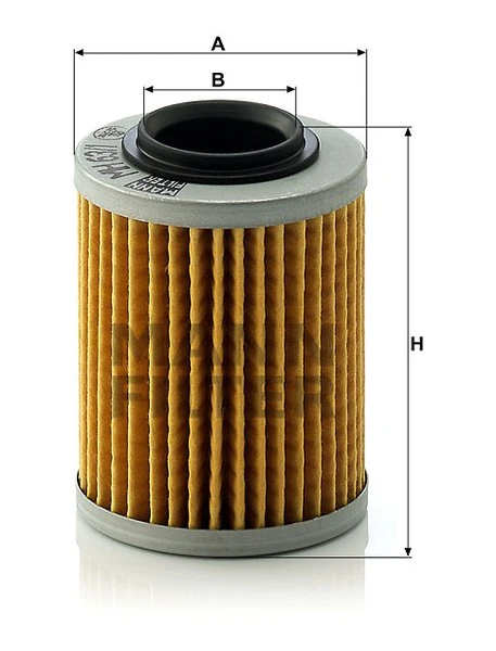 Olejový filter MANN FILTER MH 63/1