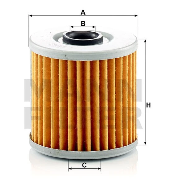 Olejový filter MANN FILTER MH 66
