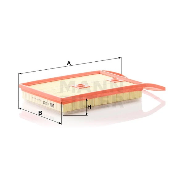 Vzduchový filter MANN FILTER C 35 011