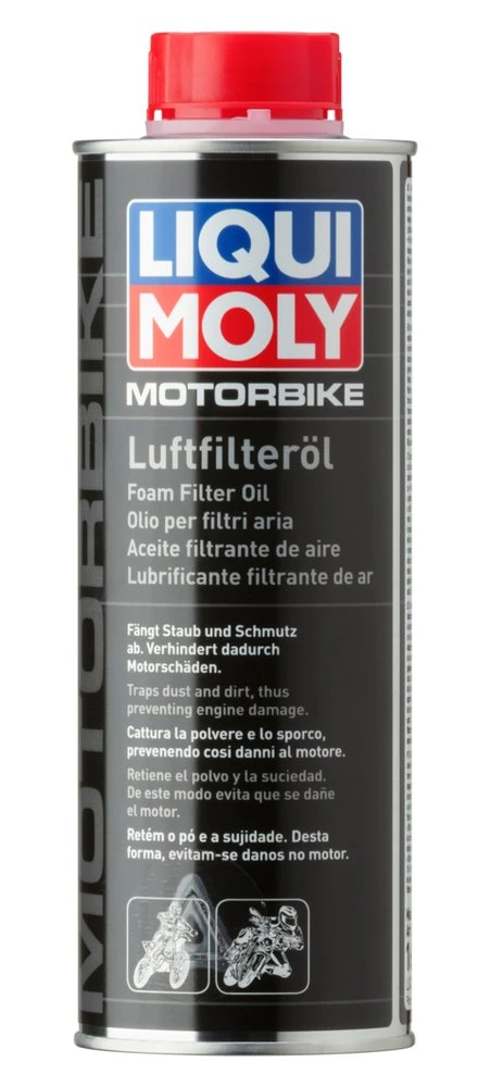 LIQUI MOLY Olej na vzduchové filtre motocyklov - 500ml