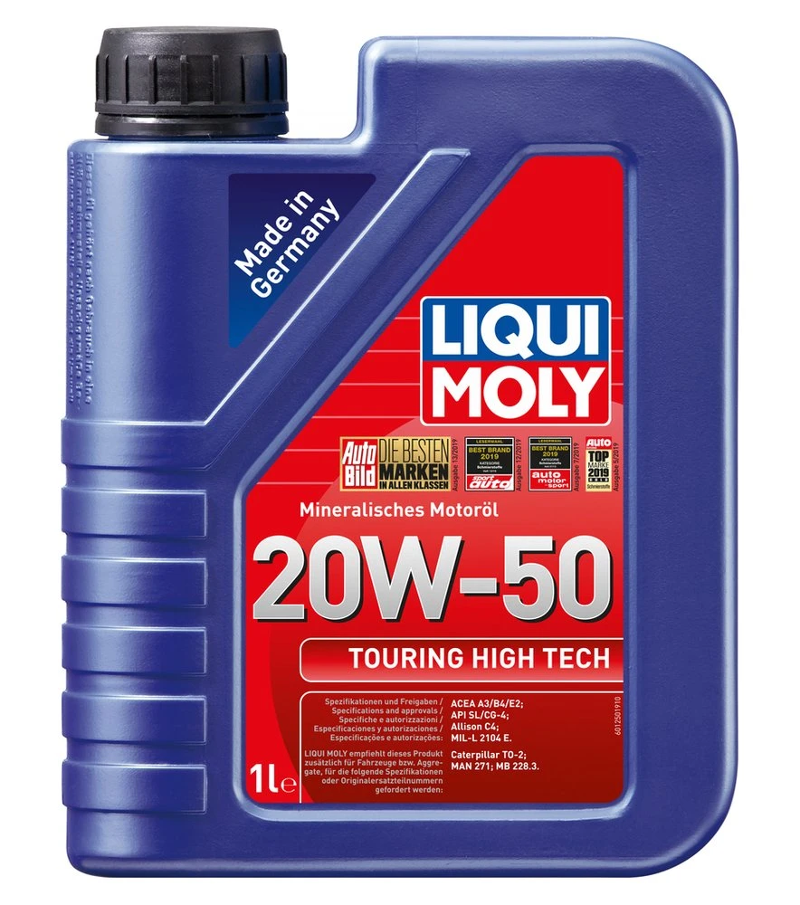 LIQUI MOLY TOURING HIGH TECH 20W-50 - 1l