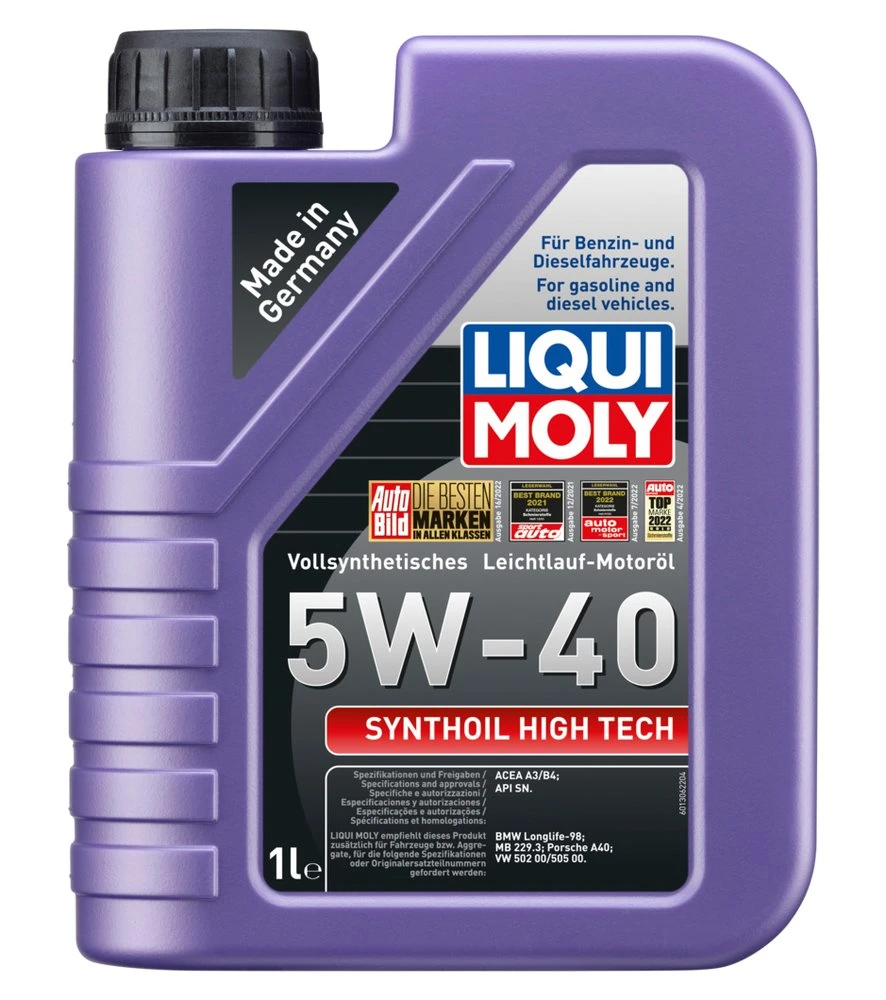 LIQUI MOLY SYNTHOIL HIGH TECH 5W-40 - 1l