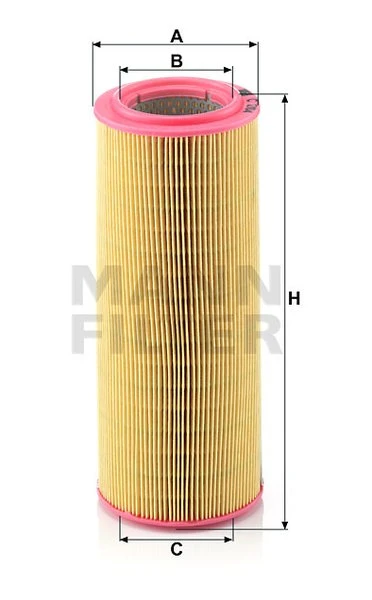 Vzduchový filter MANN FILTER C 12 104