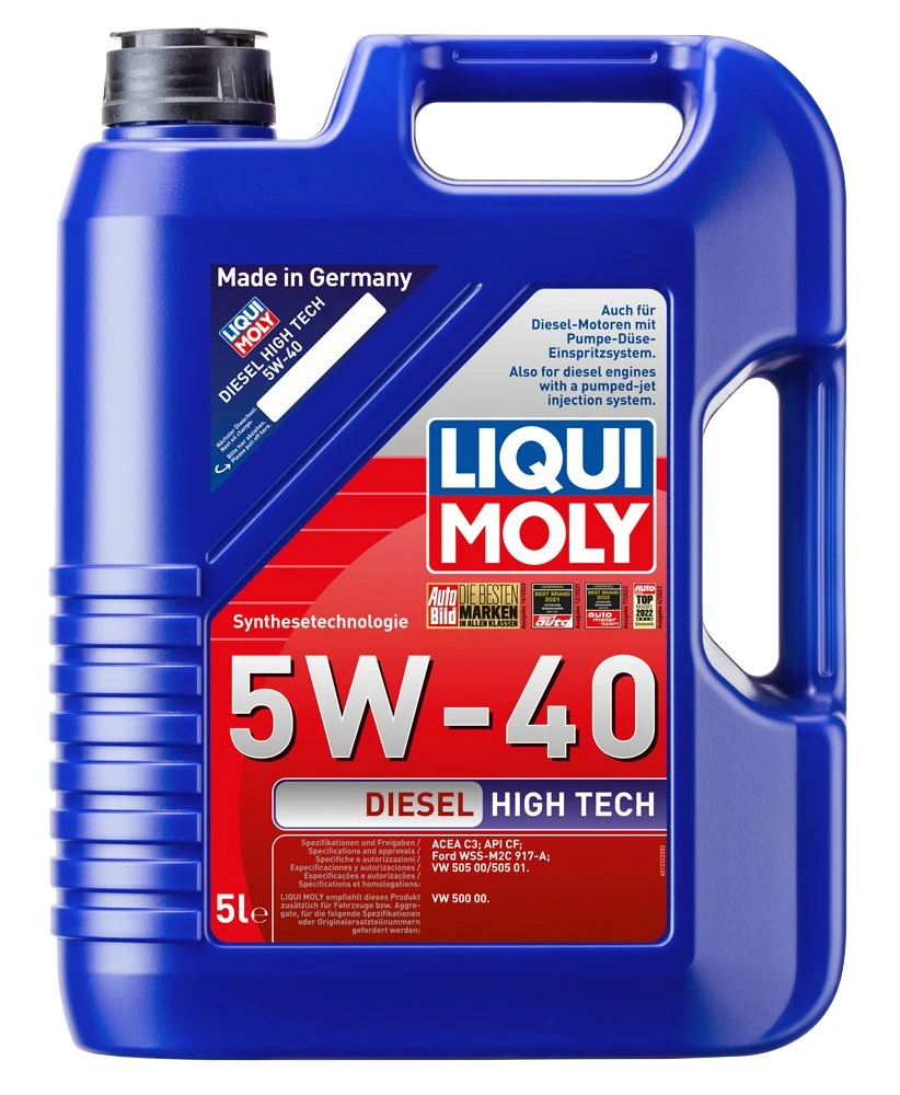 LIQUI MOLY DIESEL HIGH TECH 5W-40 - 5l