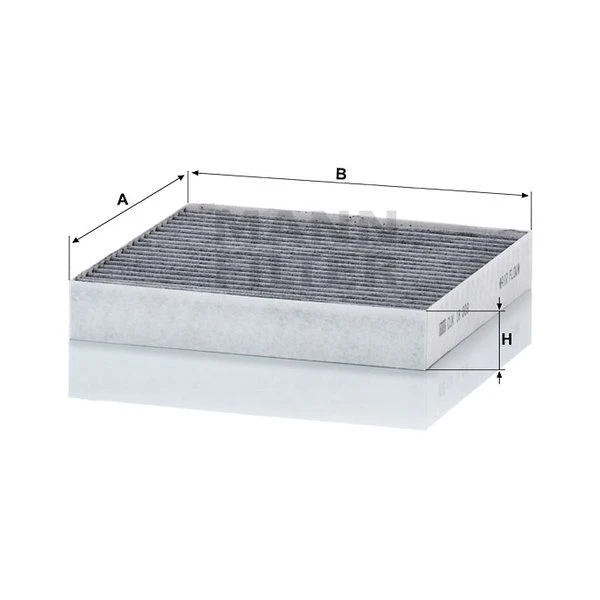 Kabínový filter MANN FILTER CUK 18 009
