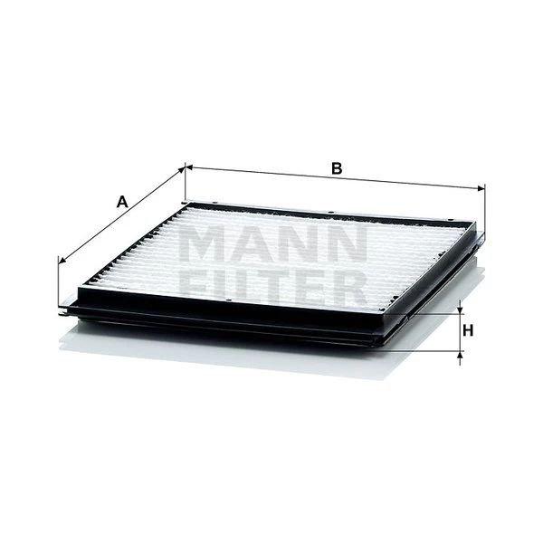 Kabínový filter MANN FILTER CU 2516