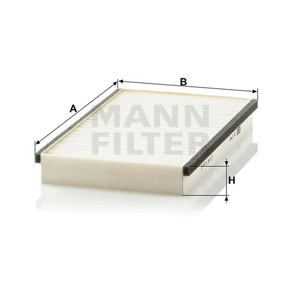 Kabínový filter MANN FILTER CU 2746