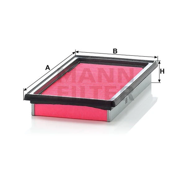 Vzduchový filter MANN FILTER C 2420
