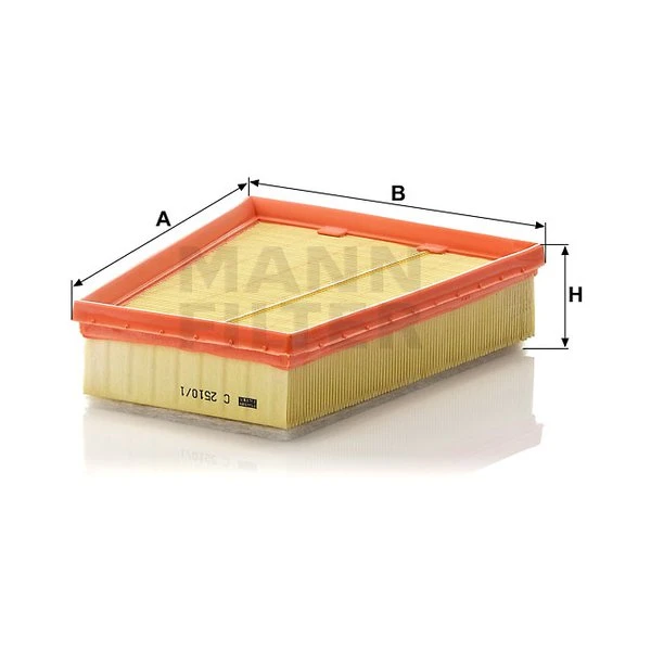 Vzduchový filter MANN FILTER C 2510/1