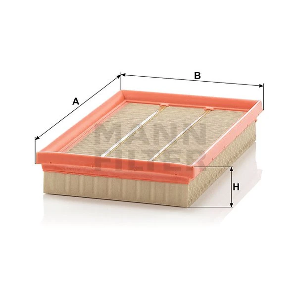 Vzduchový filter MANN FILTER C 2683