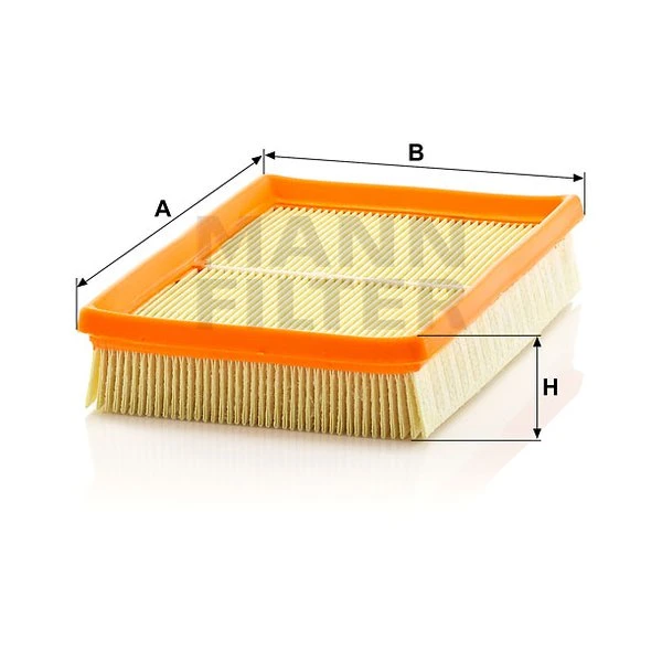 Vzduchový filter MANN FILTER C 2448