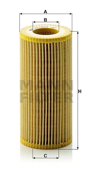 Olejový filter MANN FILTER HU 721/3 x