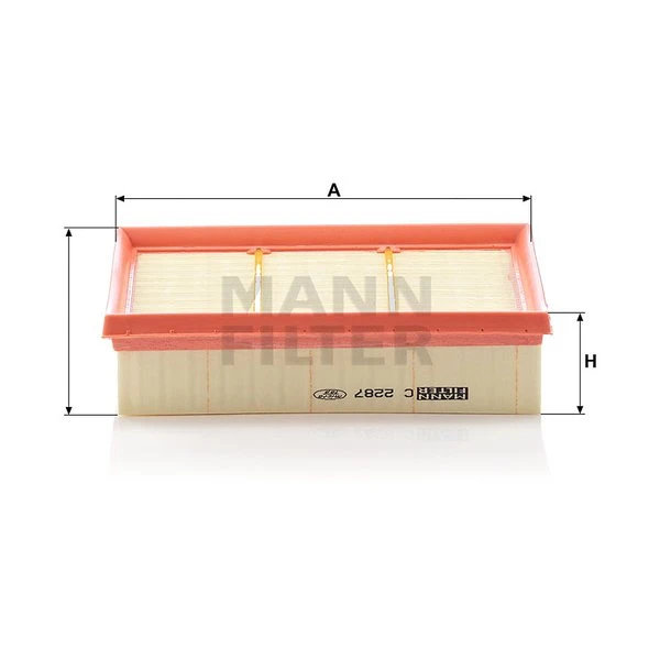 Vzduchový filter MANN FILTER C 2287