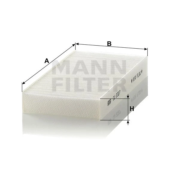 Kabínový filter MANN FILTER CU 2327-2