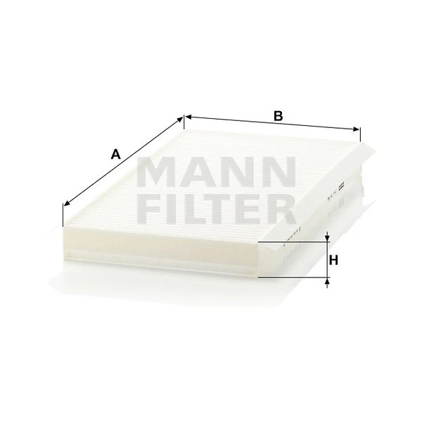 Kabínový filter MANN FILTER CU 3139