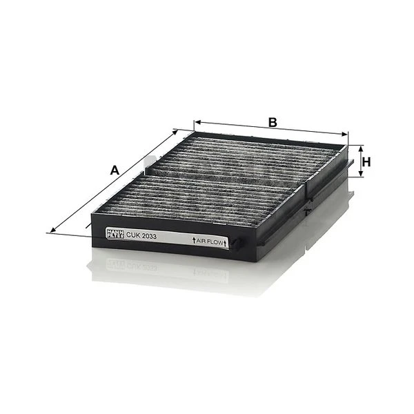 Kabínový filter MANN FILTER CUK 2033-2
