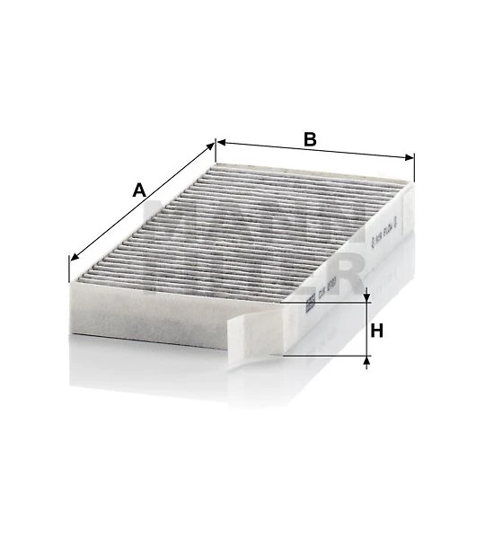 Kabínový filter MANN FILTER CUK 2723-2