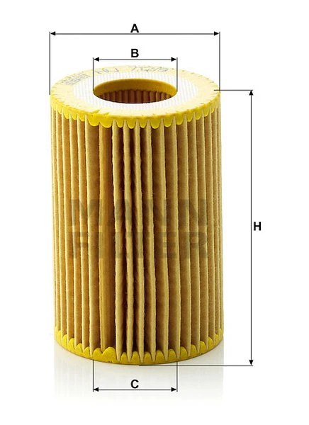 Olejový filter MANN FILTER HU 712/9 x