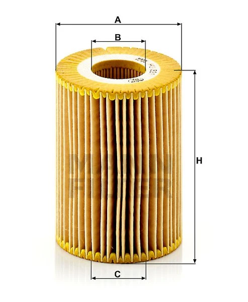 Olejový filter MANN FILTER HU 821 x