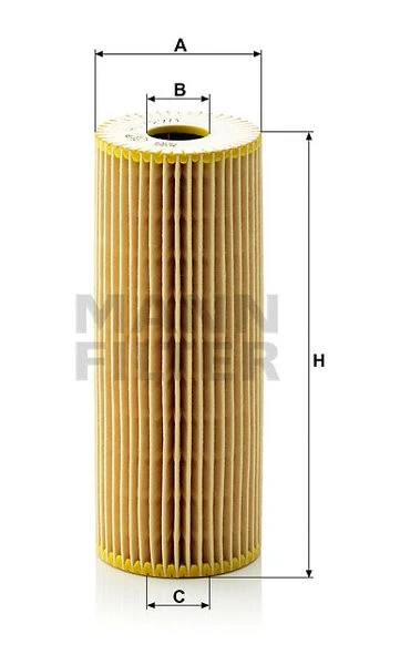 Olejový filter MANN FILTER HU 727/1 x