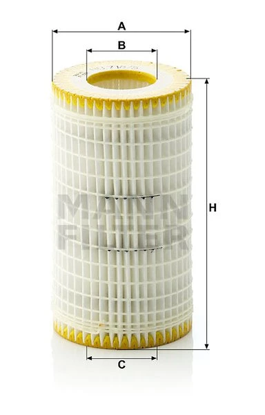 Olejový filter MANN FILTER HU 718/5 x