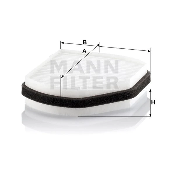 Kabínový filter MANN FILTER CU 2897